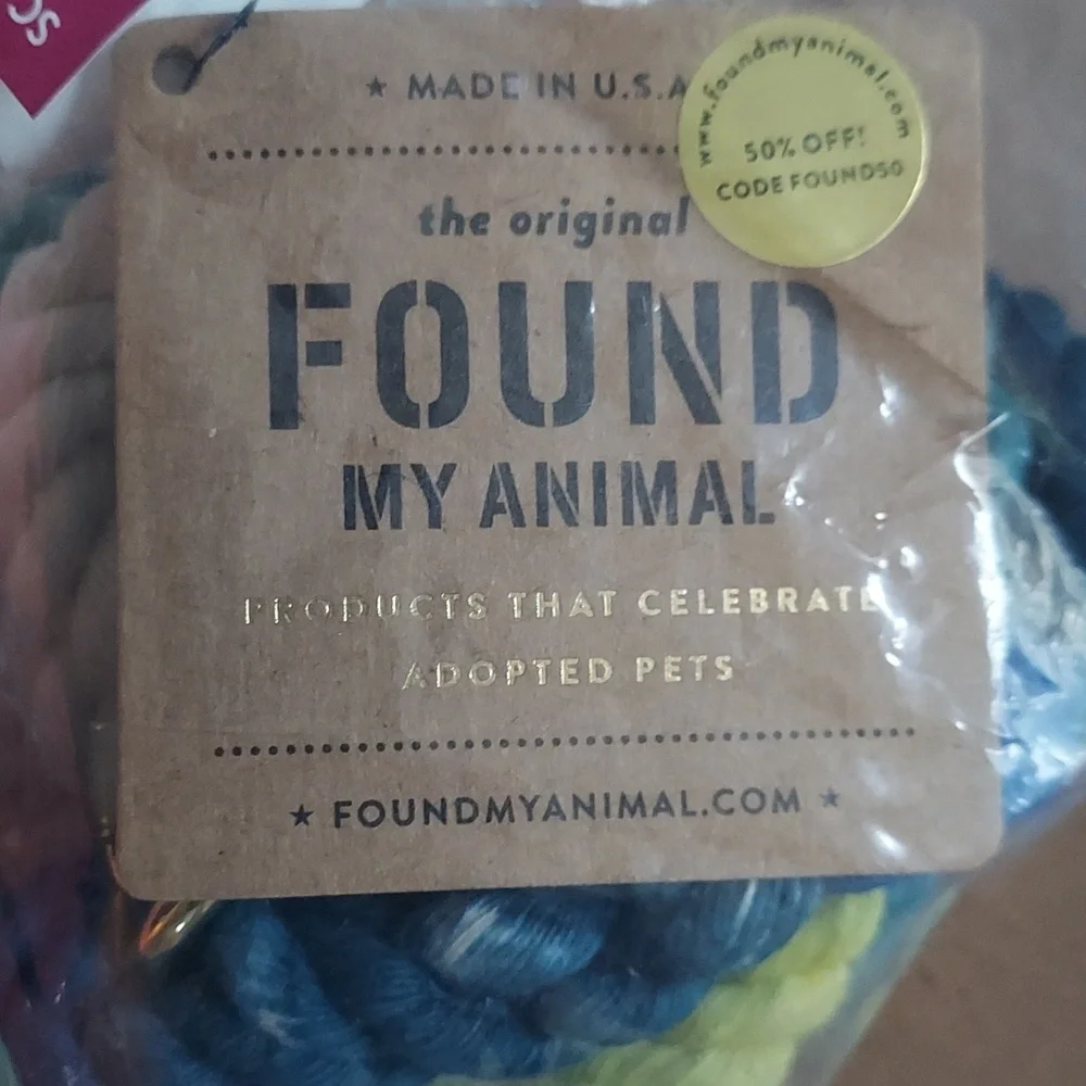 New hand dyed Marine-grade rope pet leash Brass Hardware